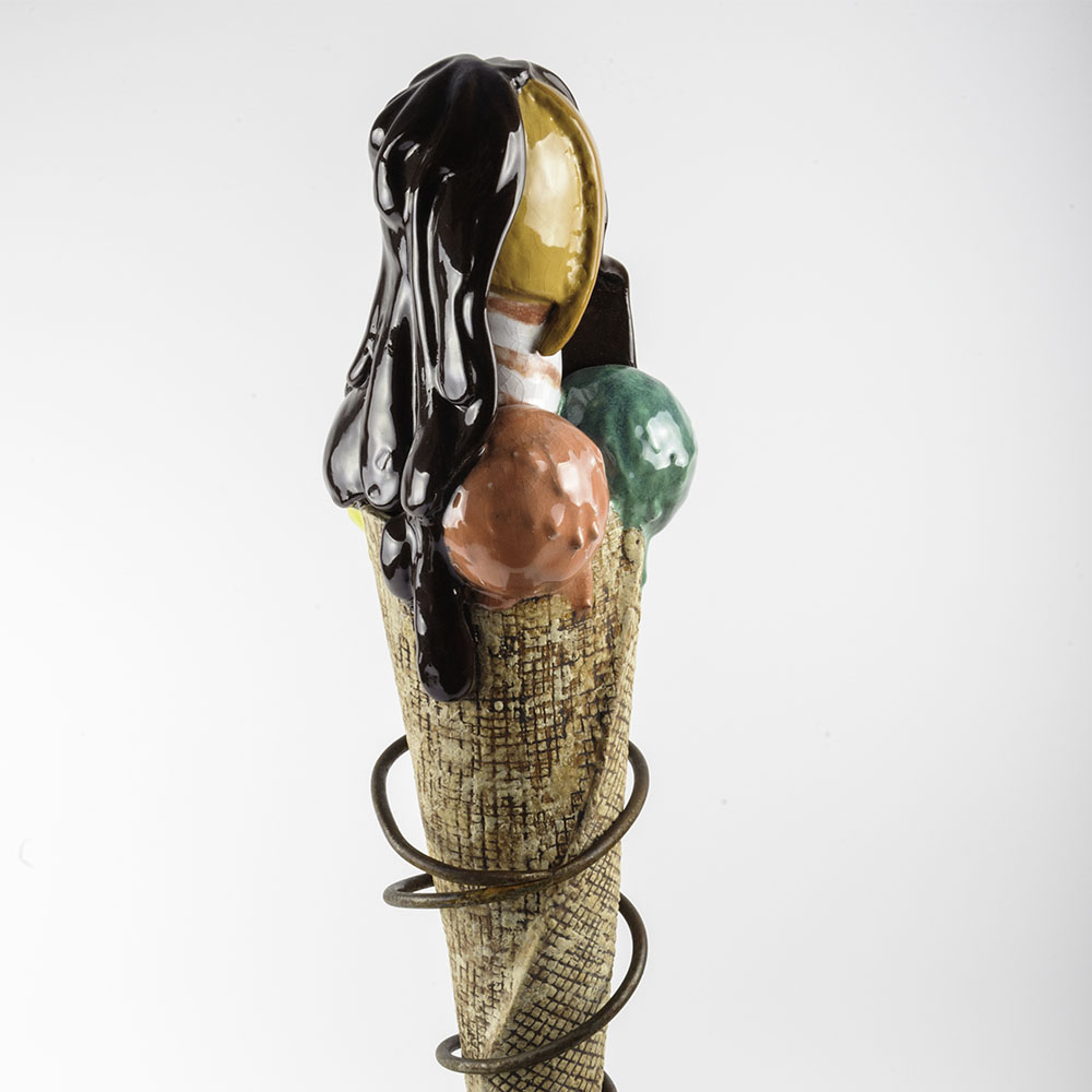 Un menú del día a día - Exposición de escultura de Fernando Casao en Imagina Arte Gráfico