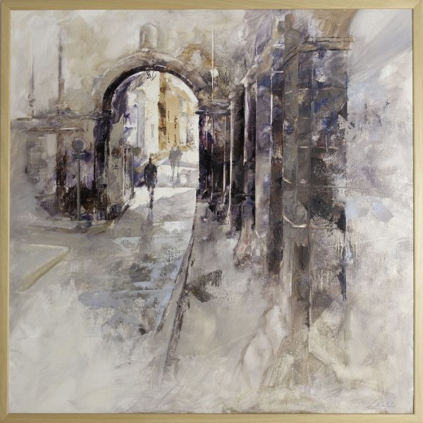 Morata de Jalón - Óleo sobre lienzo de Juan Josep Catalá