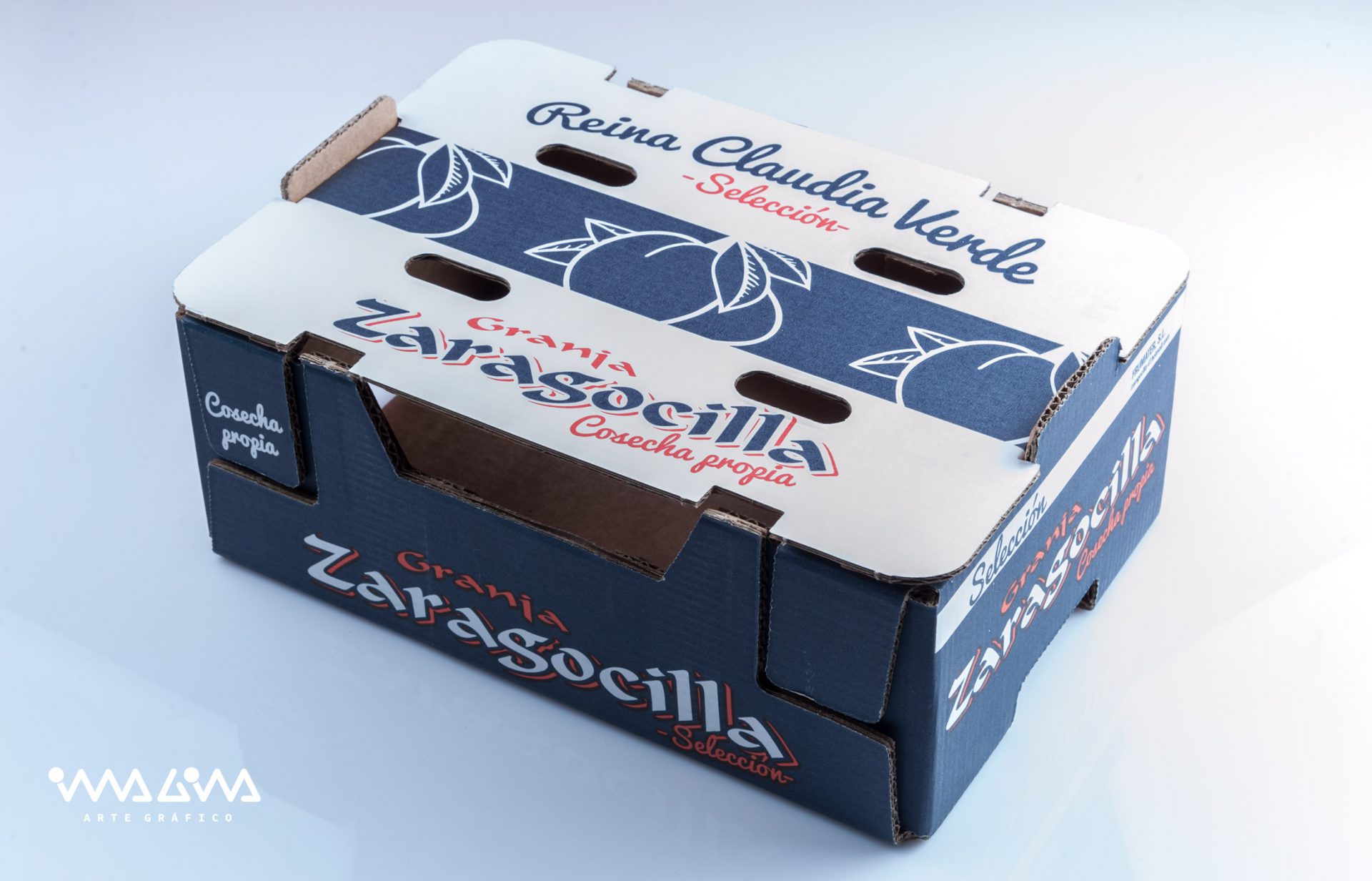 Diseño envase Ciruelas La zaragocilla -Imagina Arte Gráfico
