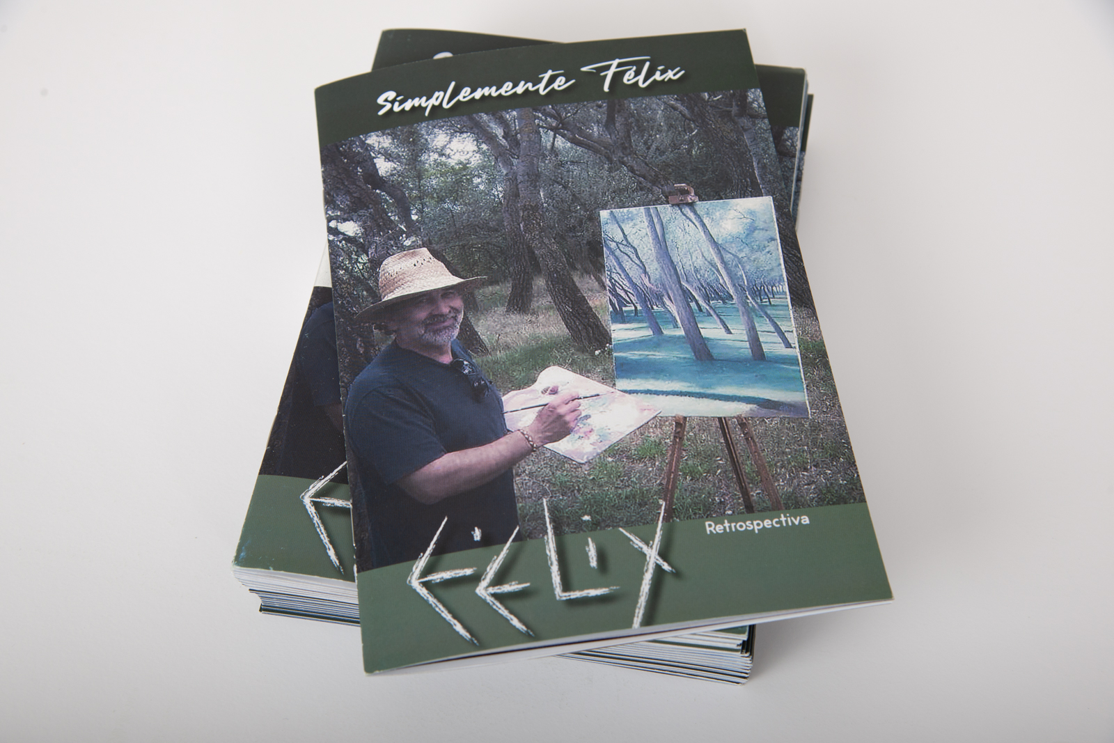 Simplemente Félix - Exposición y homenaje a Félix García - Diseño Imagina Arte Gráfico