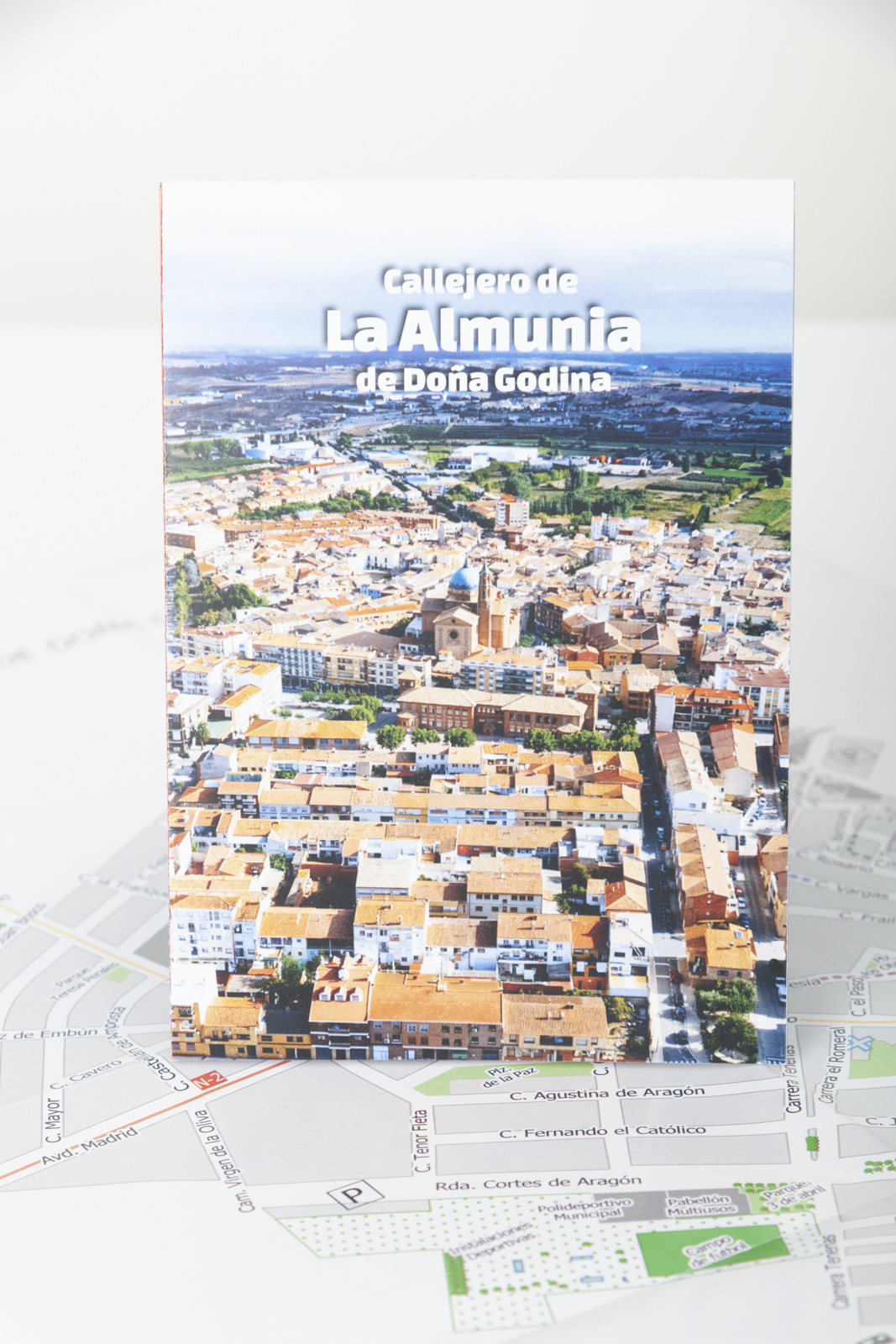 Plano Urbano de La Almunia de Doña Godina - Imagina Arte Gráfico
