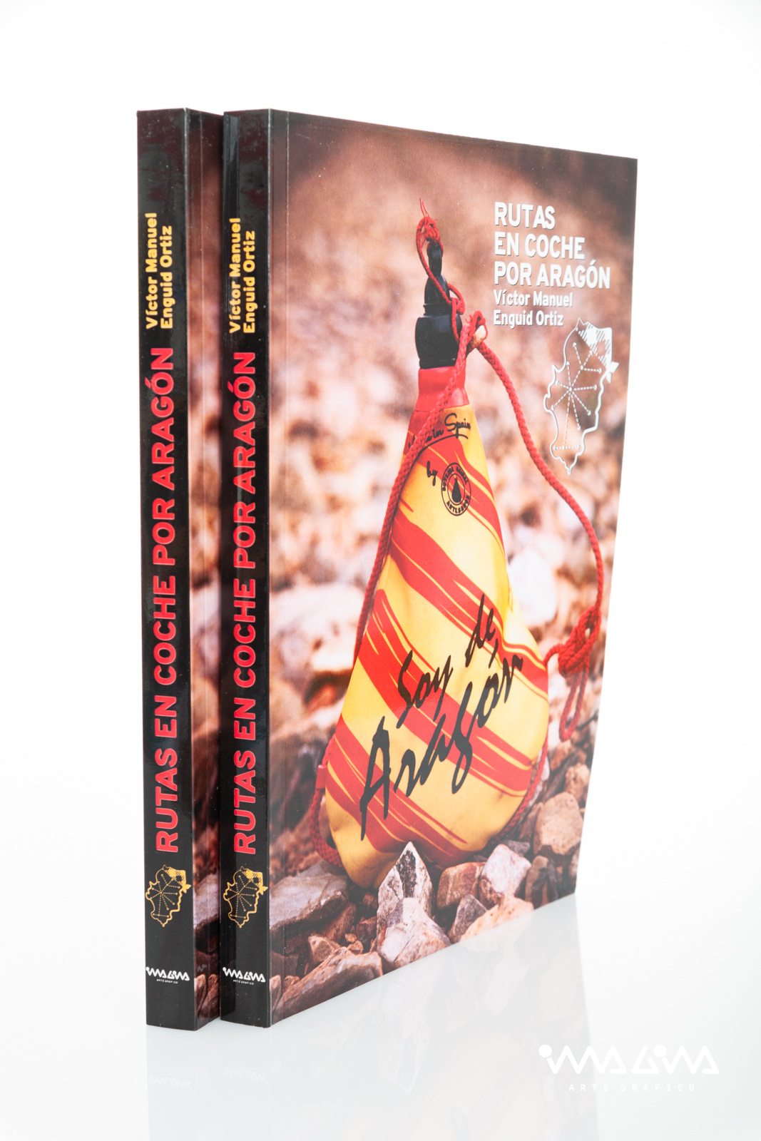 Libro Rutas en coche por Aragón - Imagina Arte Gráfico