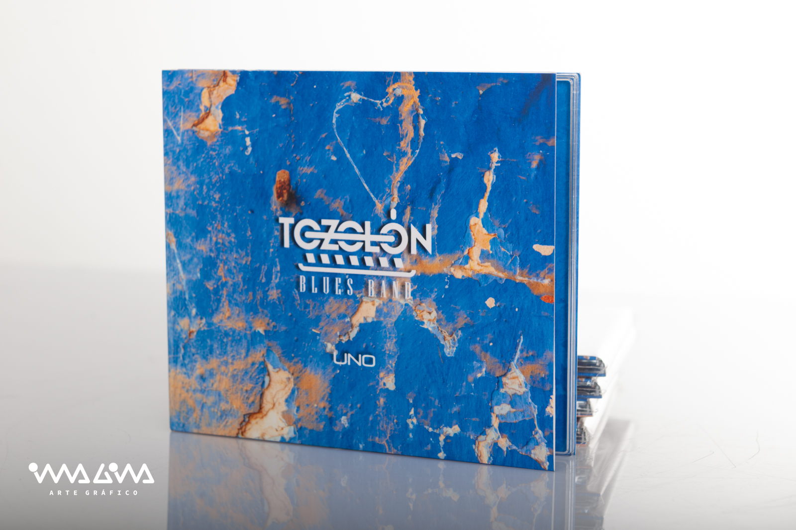 Diseño álbum Tozolón Blues Band