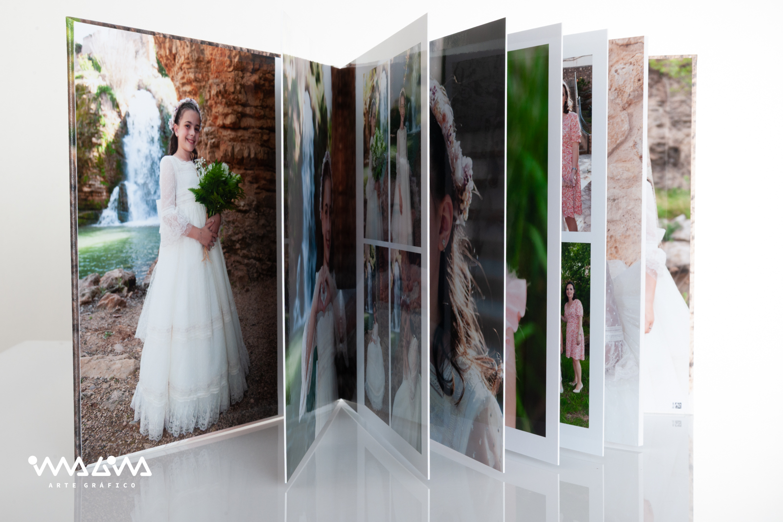 Reportajes de comunión + Book - Fotografía Álvaro Díez- Imagina Arte Gráfico